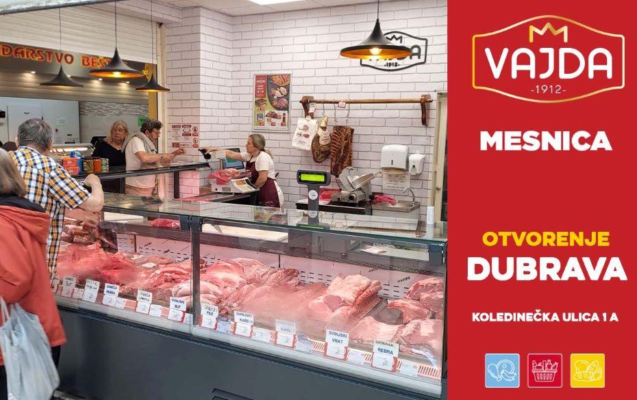 Ponovo otvorena mesnica Vajda na zagrebačkoj tržnici Dubrava 