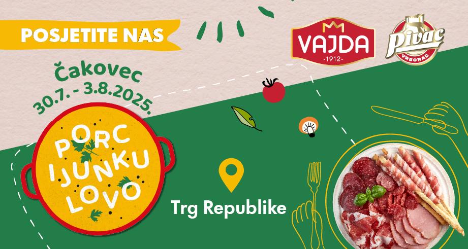 Ne propustite Porcijunkulovo u Čakovcu – čarolija ljeta uz okuse tradicije!