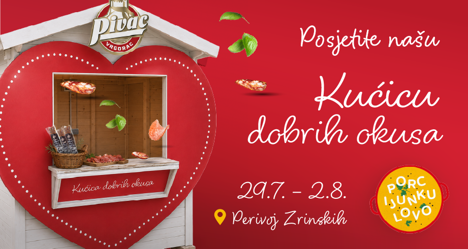 Čekamo vas u Kućici dobrih okusa u Čakovcu!
